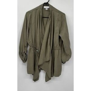 Motherhood Maternity‎ Nursing Military Style Jacket, Buttons For Coverage, Small